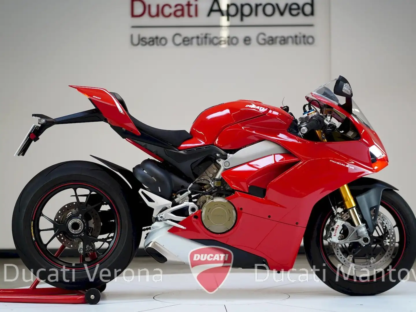 Ducati Panigale V4 S Panigale V4 S solo 9.764 km Rosso - 1