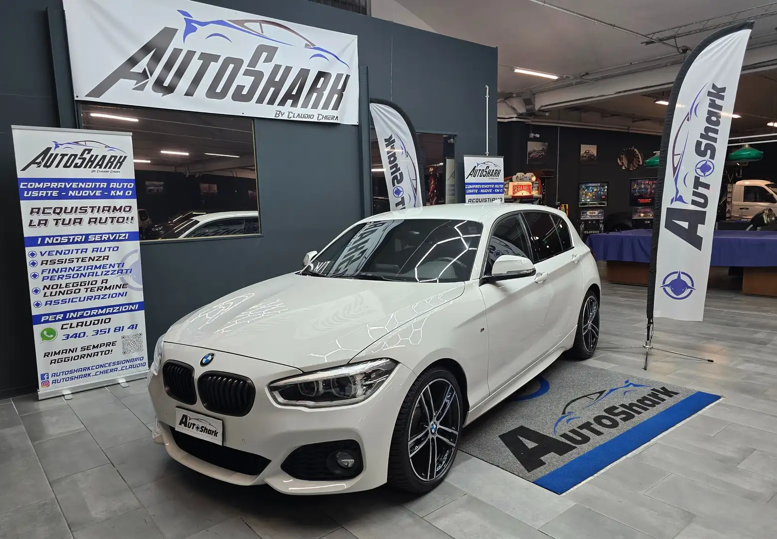 BMW 116 Serie 1 F/20-21 116d MSPORT 5p SPORT Blanco - 2