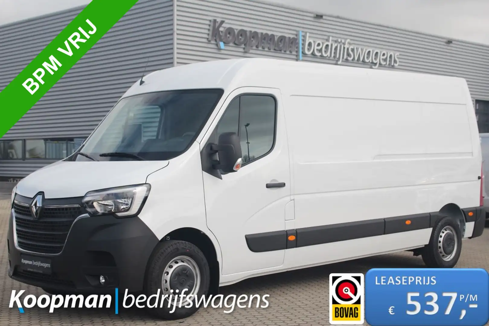 Renault Master T35 2.3dCi 150pk L3H2 Energy | Navi | Airco | Crui Weiß - 1