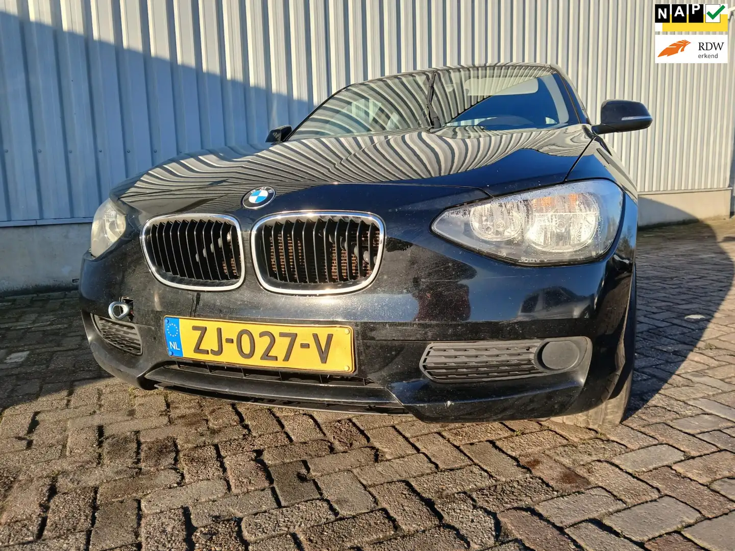 BMW 116 1-serie 116i EDE - Airco - Start Niet - Schade Zwart - 1