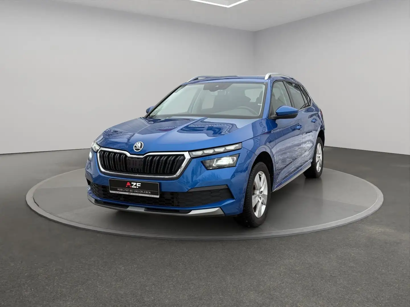 Skoda Kamiq 1.5 TSI Style AHK+NAVI+KAMERA+SITZHZG. Bleu - 2