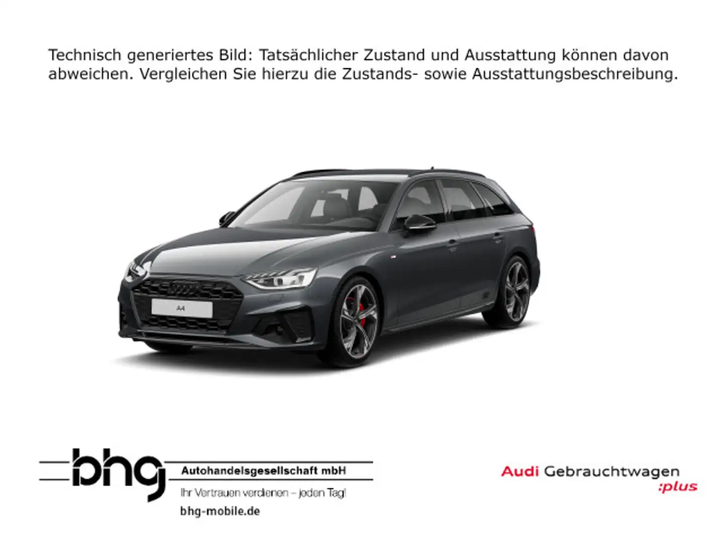 Audi A4 S line 40TDI  S tron. Grau - 1