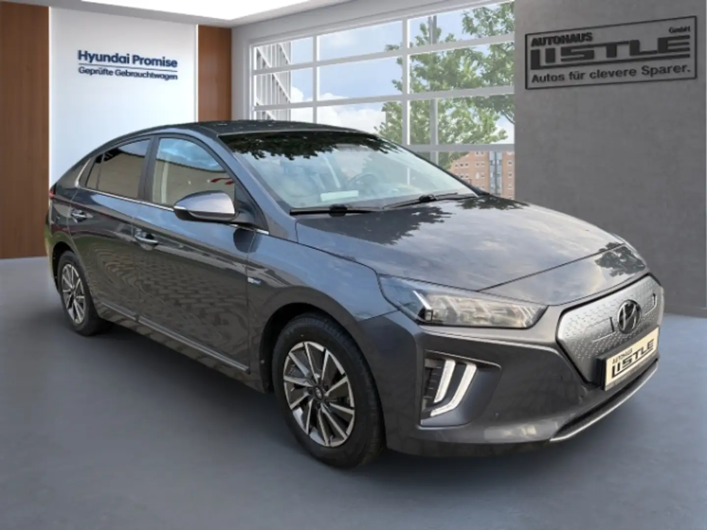 Hyundai IONIQ Premium Elektro LEDER+NAVI+KAMERA+LED+UVM+ Gris - 2