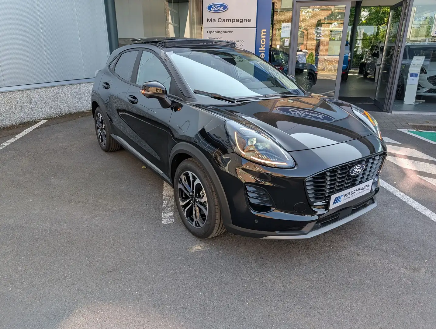 Ford Puma Titanium 1.0i EcoBoost 125pk Mild Hybrid A7 autom Noir - 1