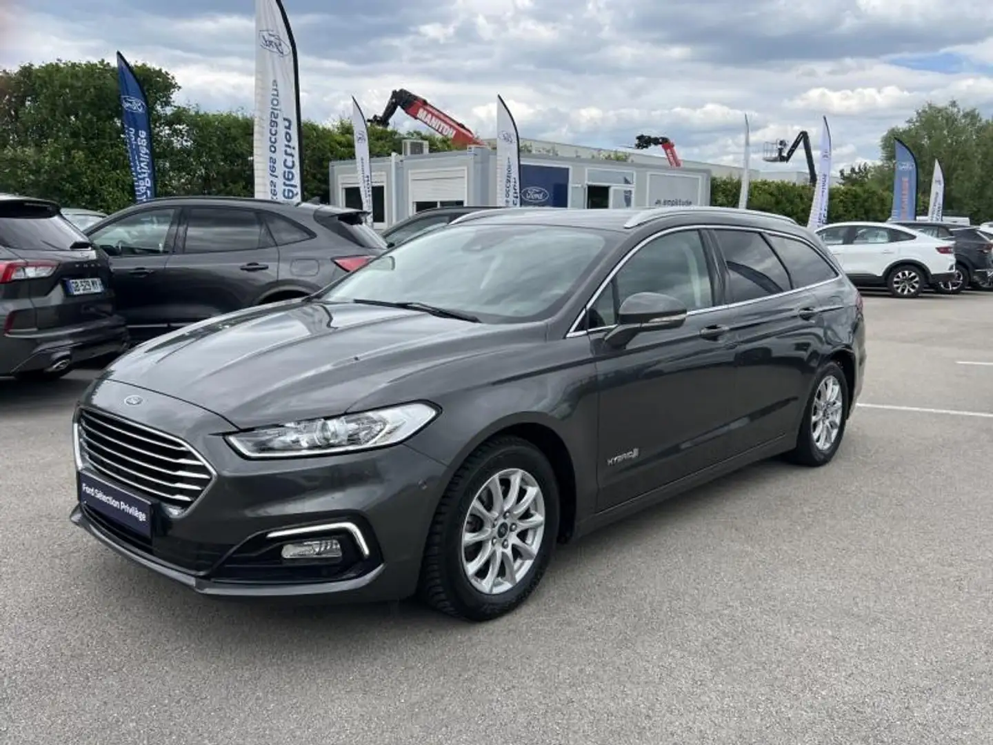 Ford Mondeo 2.0 HYBRID 187ch Titanium Business BVA Gris - 1