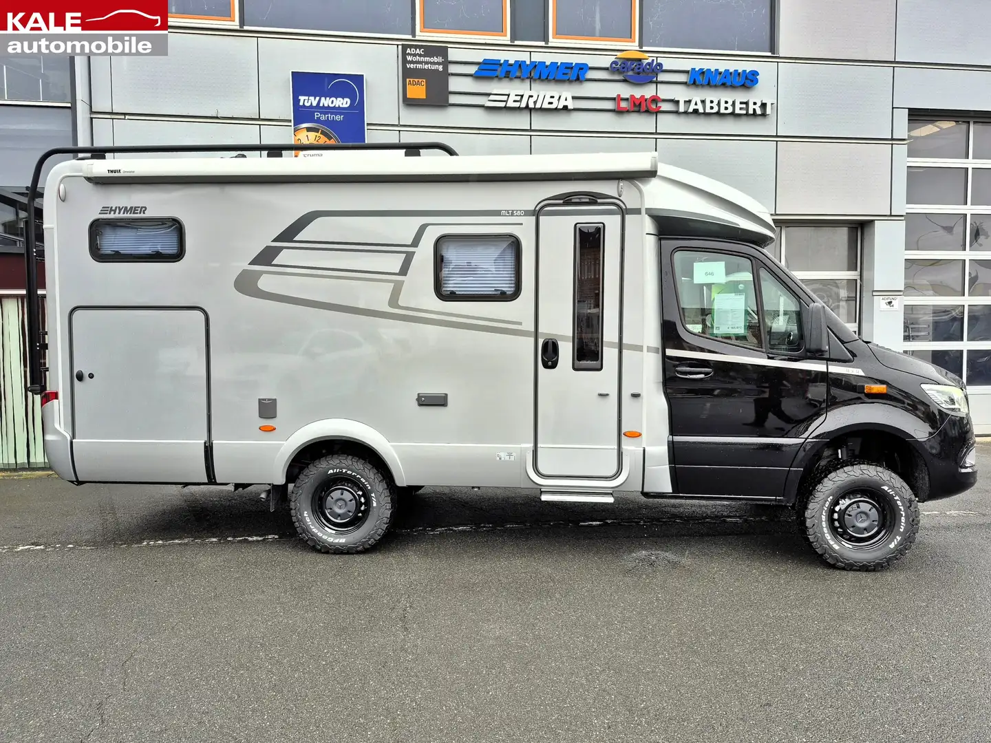 Hymer/Eriba ML-T 580*AHK*LED*ACC*Standklima*Solar*Lithium*TV Zwart - 2