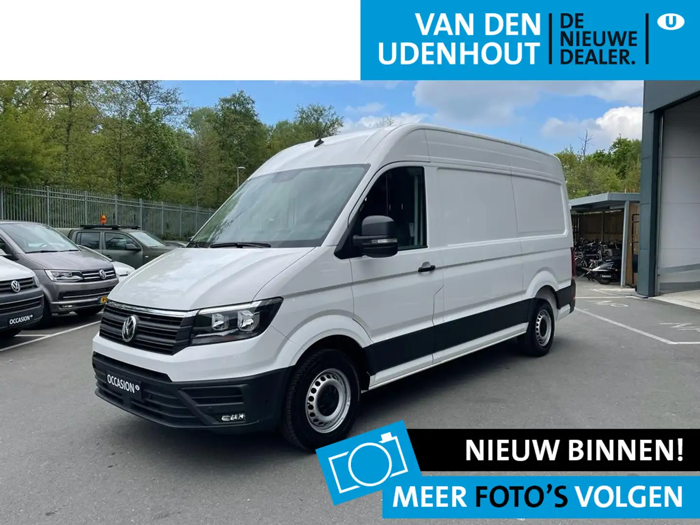 Volkswagen Crafter L3H3 2.0 TDI 140pk 3.5T Automaat Highline Wit - 1