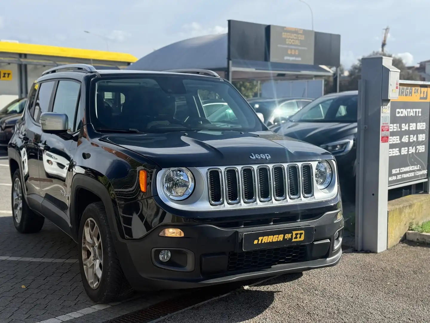 Jeep Renegade 1.4 MultiAir Limited GARANTITA PREZZO REALE Чорний - 1