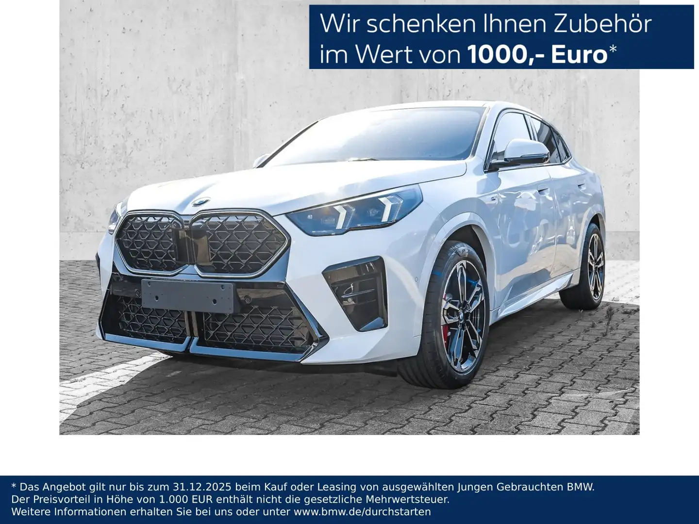 BMW X2 xDrive20d M Sport Pro 19" HuD H/K Sound 360° Aktiv Weiß - 1