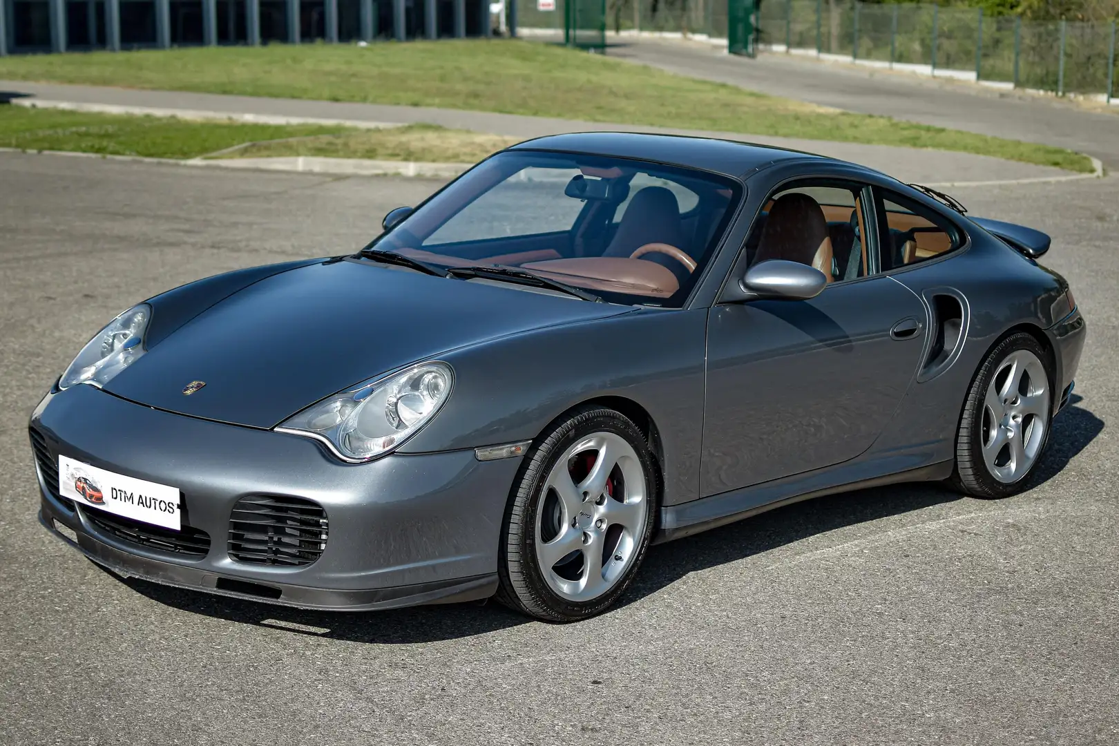 Porsche 996 911 3.6i Turbo 420 ch Gris - 1