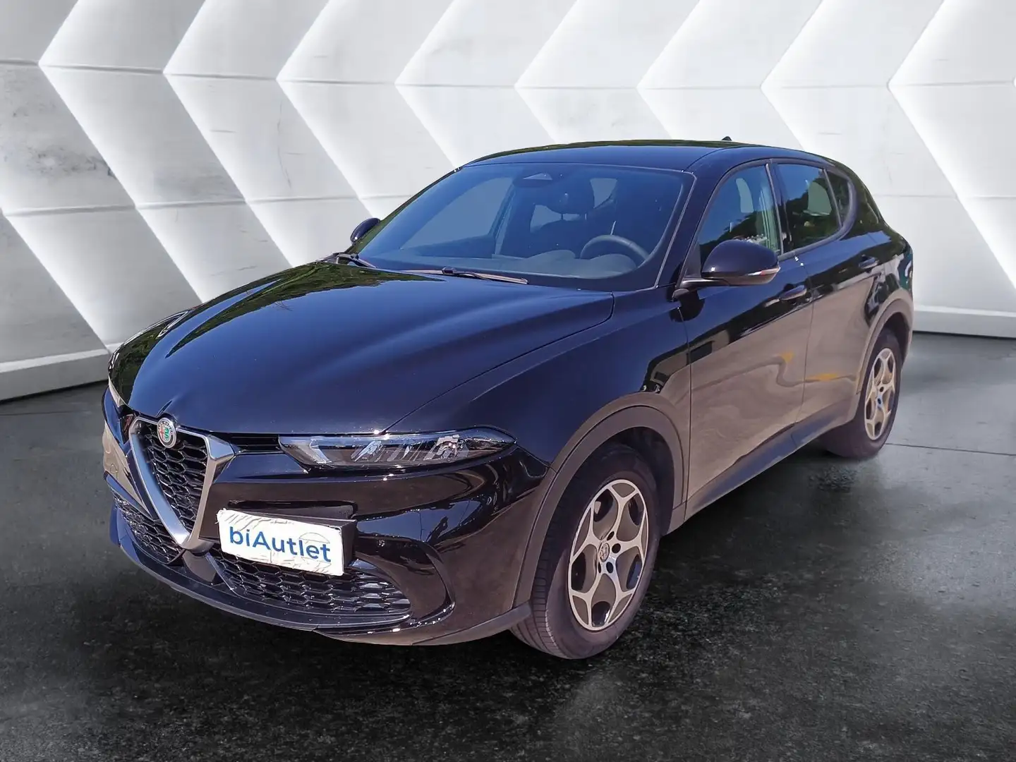 Alfa Romeo Tonale 1.5 hybrid Sprint 130cv tct7 Zwart - 1