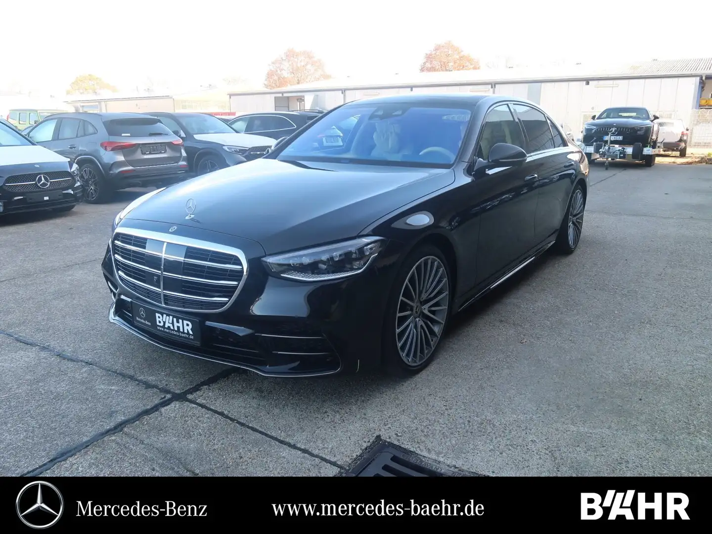 Mercedes-Benz S 450 S 450 d 4M Lang AMG/Verkauf nur an Gewerbe!!!! Чёрный - 1