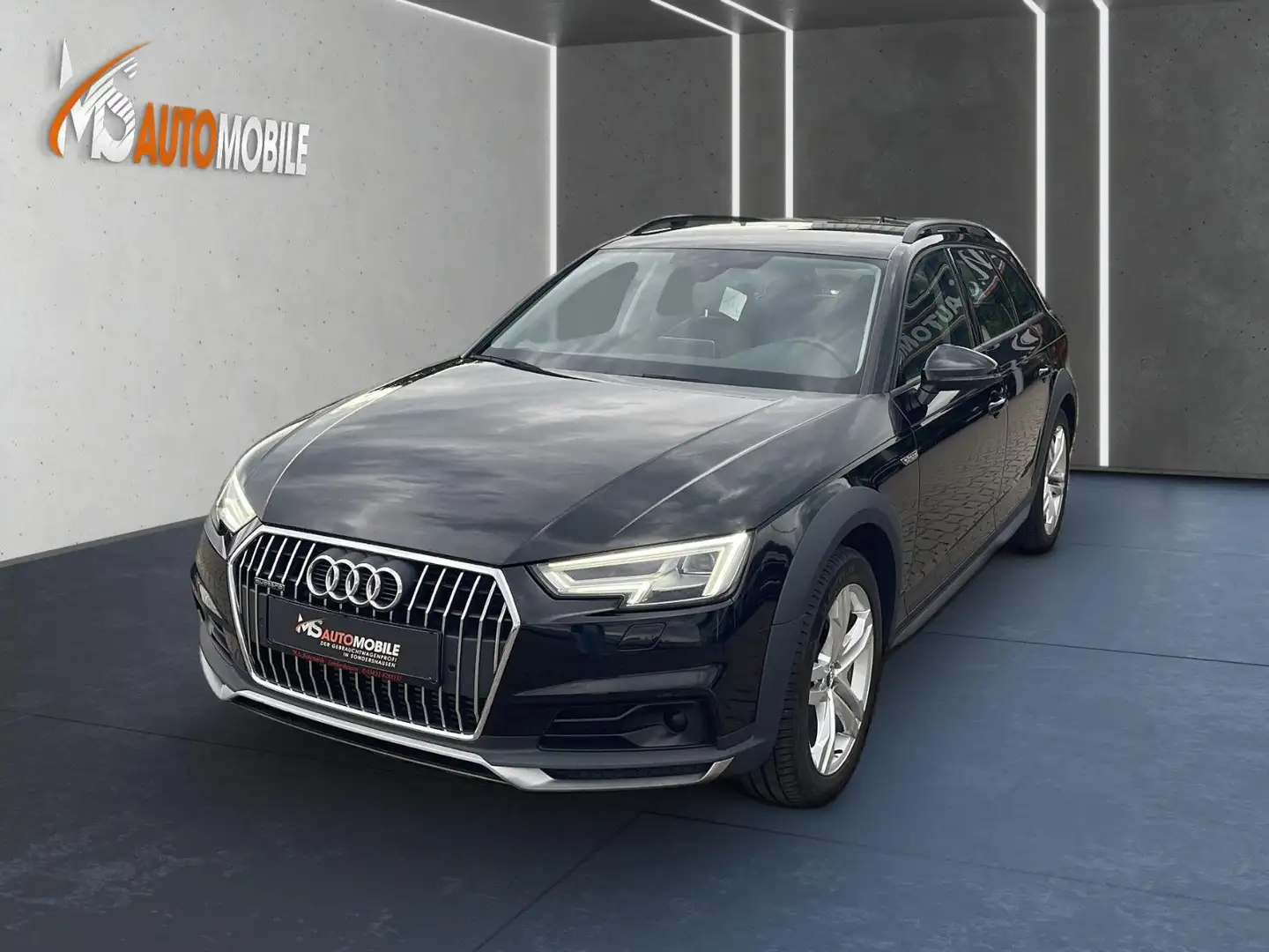 Audi A4 allroad quattro+LED+ACC+STHZG+AHK+VIRTUAL.C Schwarz - 1