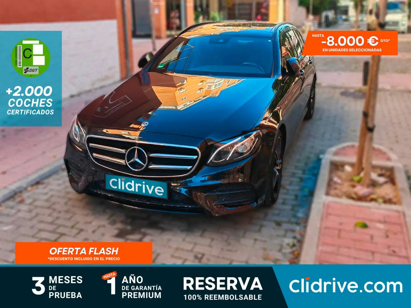Mercedes-Benz E 250 Estate CGI BE Aut. Negro - 1