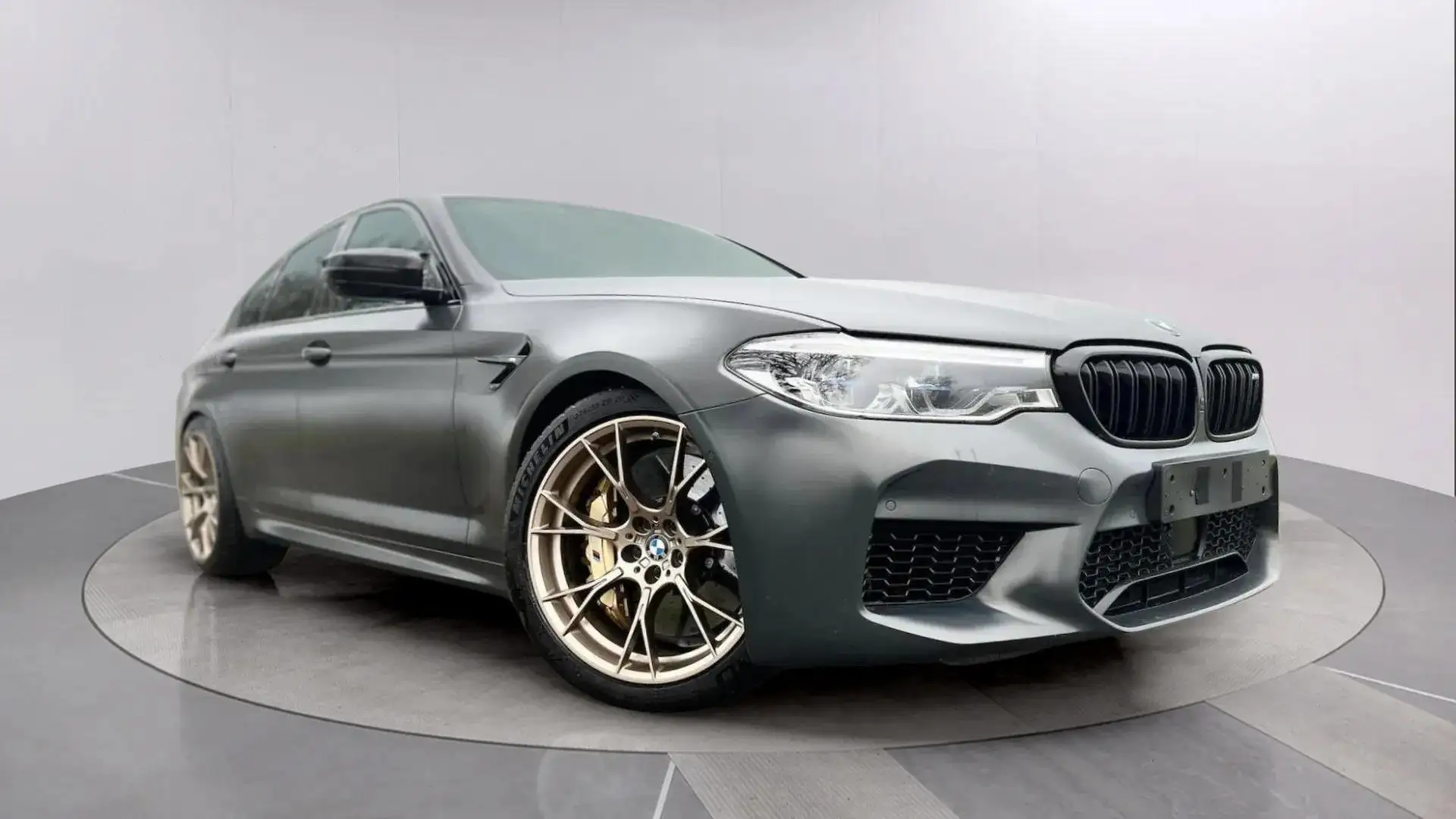 BMW M5 Competition 1/350 Edition Carbon Head Up ACC Gris - 2