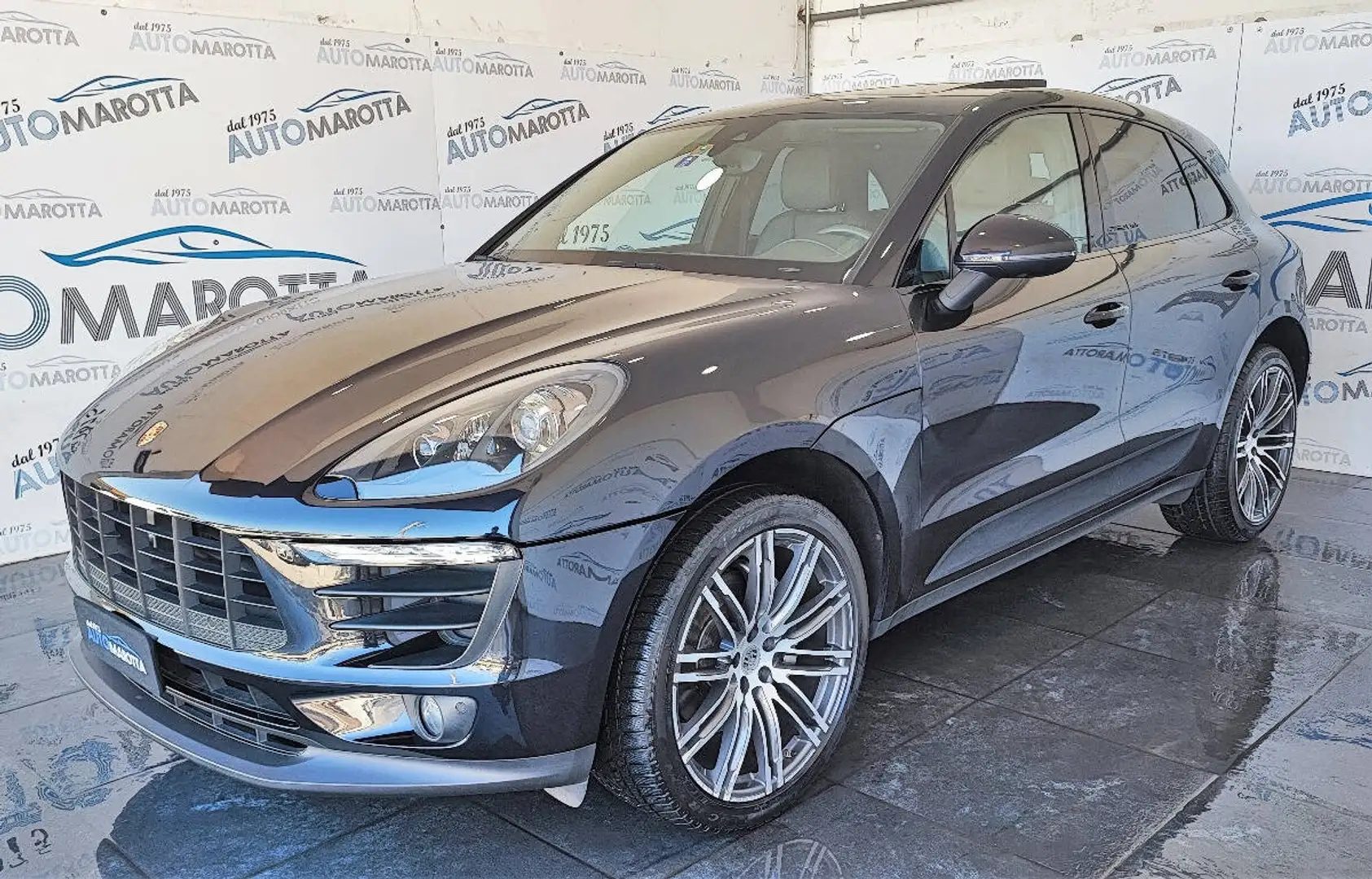 Porsche Macan 3.0d S 250cv TETTO! PELLE! ITALIANA! Nero - 1