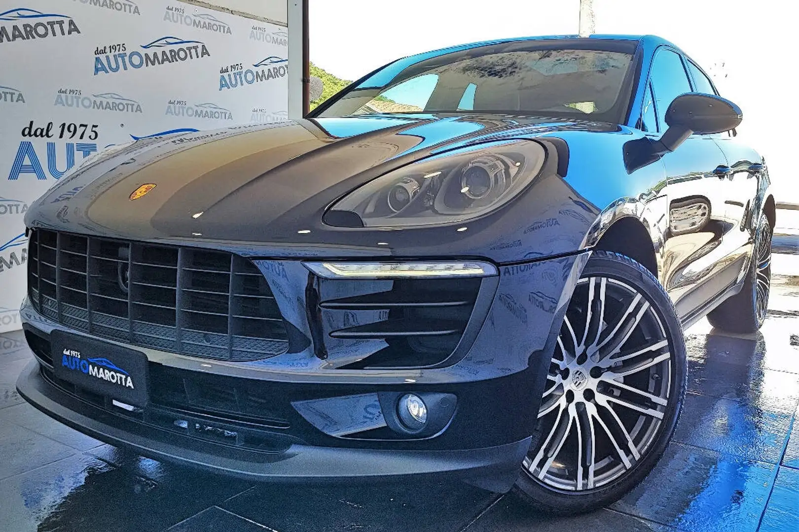 Porsche Macan 3.0d S 250cv TETTO! PELLE! ITALIANA! Nero - 2