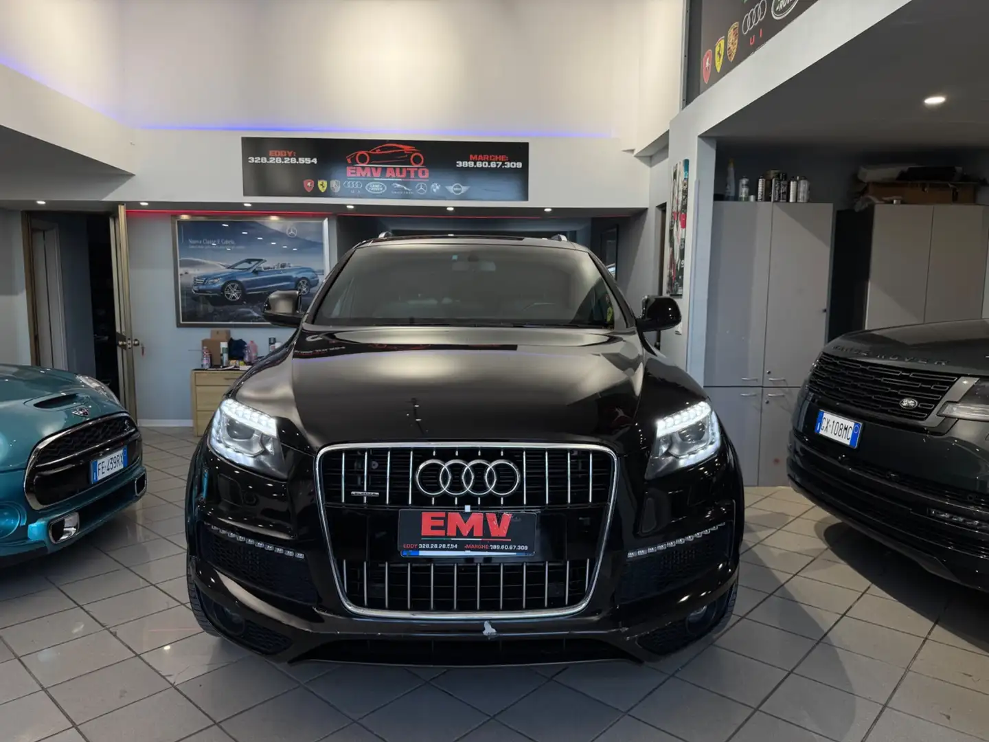 Audi Q7 3.0 V6 TDI 245 CV clean 7 posti quattro tiptronic Nero - 2