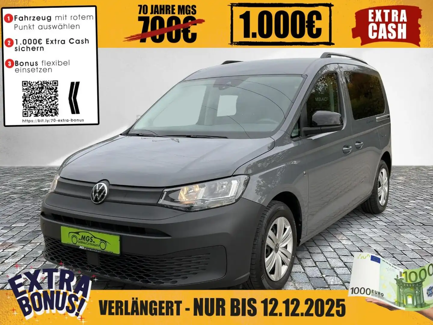 Volkswagen Caddy California 1.5 TSI DAB #BT #PDC #KLIMA Grijs - 1