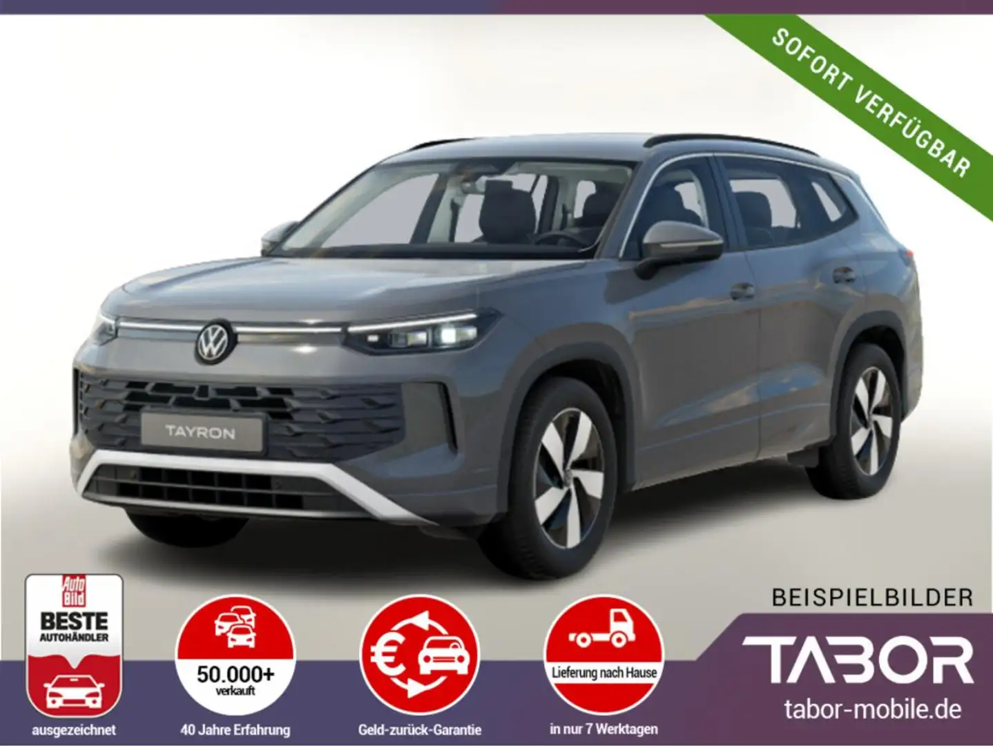 Volkswagen Tayron 1.5 eTSI 150 DSG Nav eHk ParkAs SHZ ACC Grau - 1