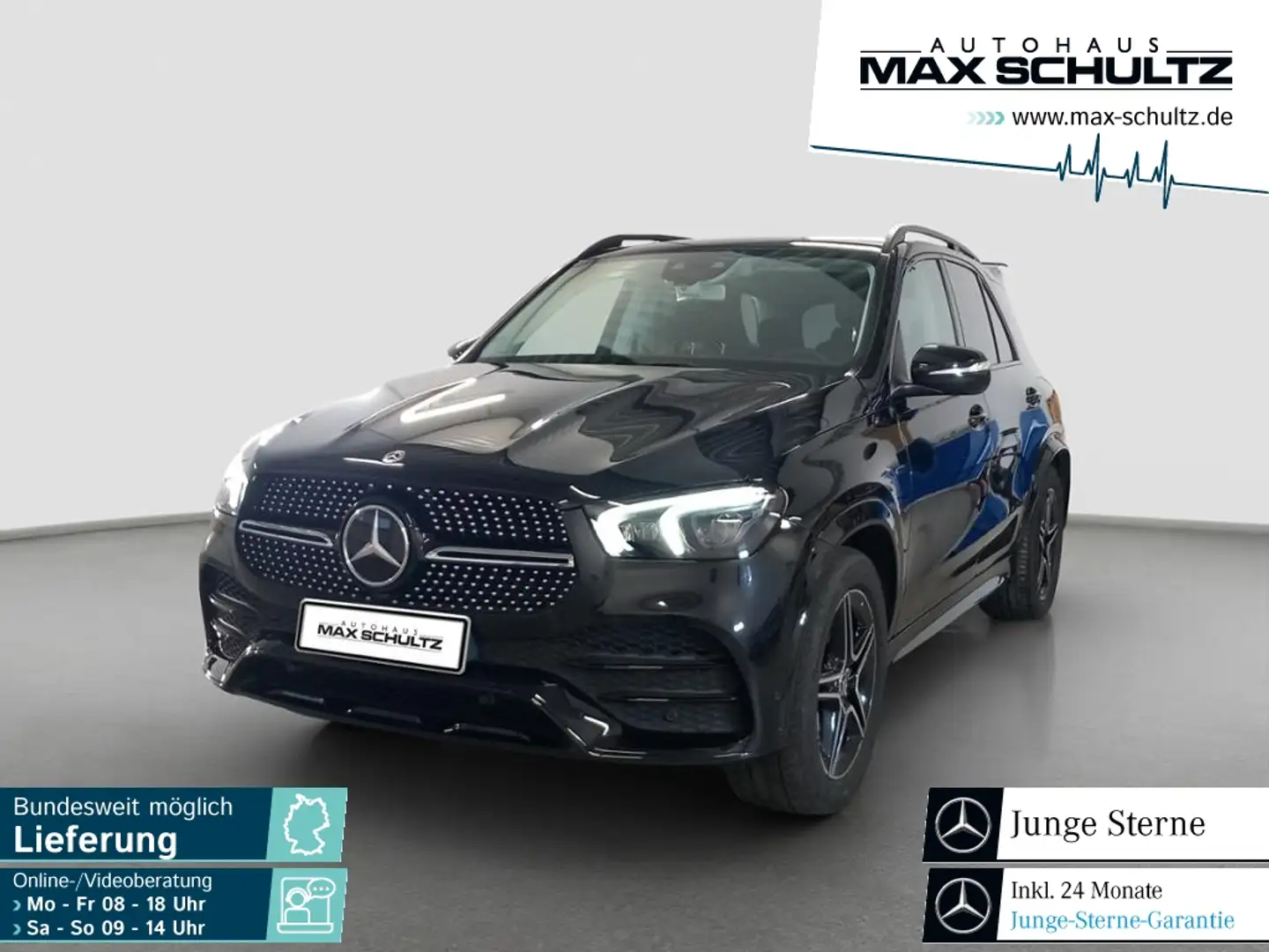 Mercedes-Benz GLE 350 de 4MATIC AMG*MULTIBEAM LED*Sitzklima Noir - 1