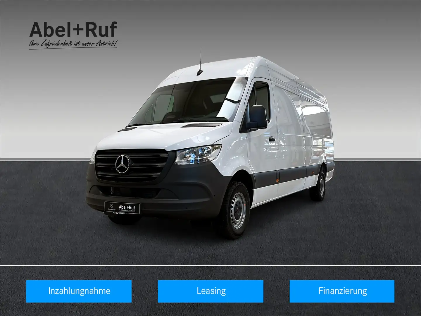 Mercedes-Benz Sprinter 317 CDI Kasten PRO H2L3 Kamera+TotW+SHz Weiß - 1