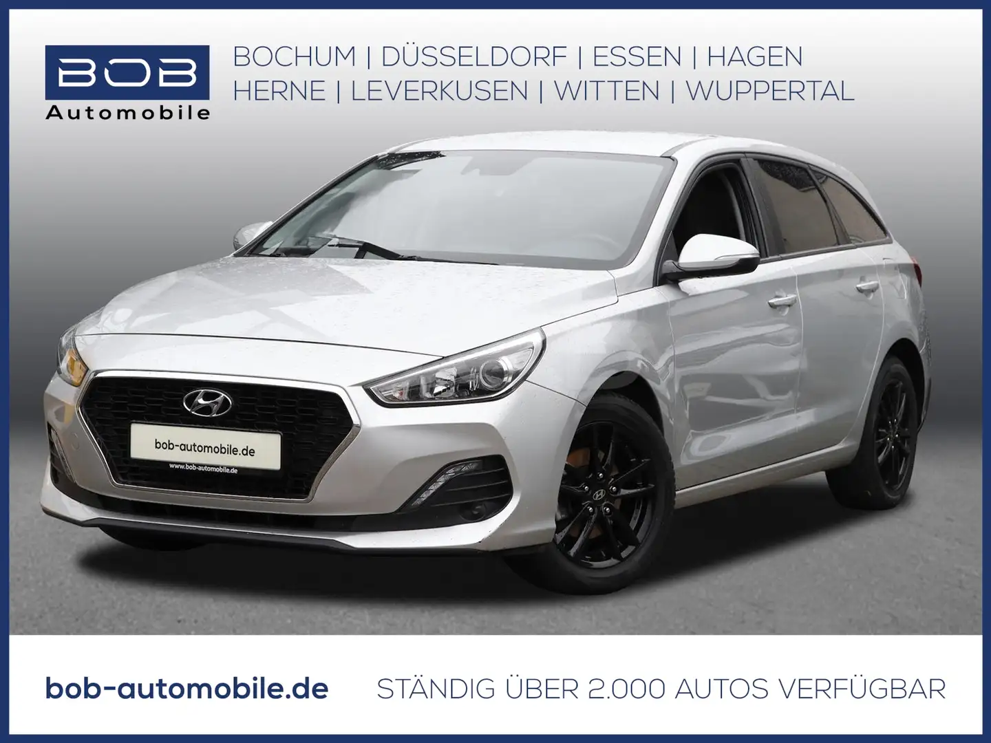 Hyundai i30 1.4  NAVI SHZ PDC KLIMA ALU Argent - 1