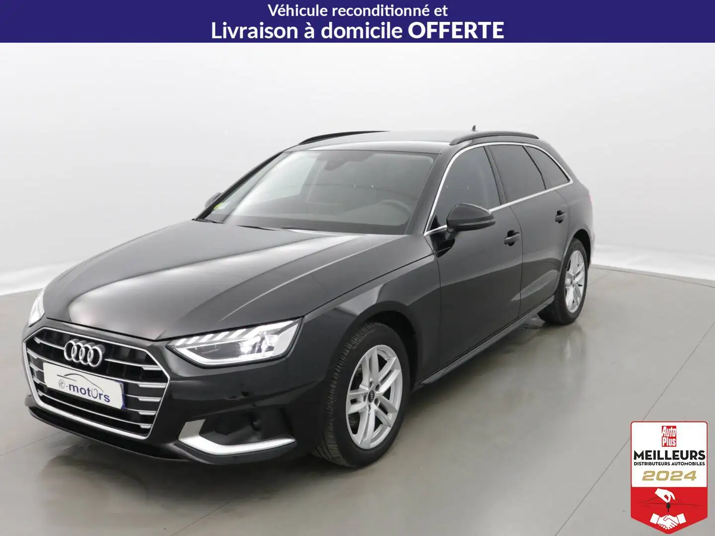 Audi A4 30 TDI 136 S tronic 7 Design +GPS +Caméra Noir - 1