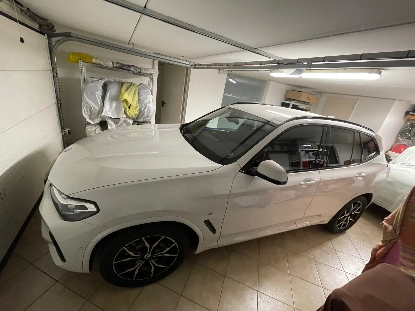 BMW X3 X3 G01 2021 xdrive20d mhev 48V Msport auto Bianco - 2