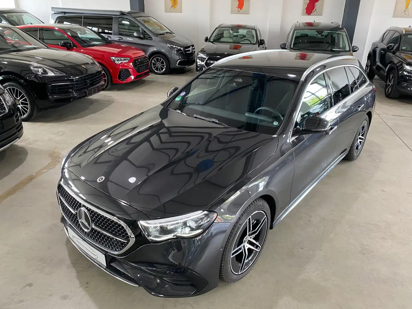 Mercedes-Benz E 200 T 4M AMG Advanced+/Airmatic/AHK/360/DIS/ Gri - 2