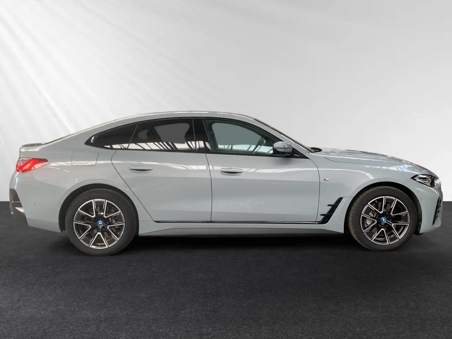 BMW i4 eDrive40 Gran Coupé Lr.430,-br.o.Anz.42Mon/5`Km p. Gris - 2