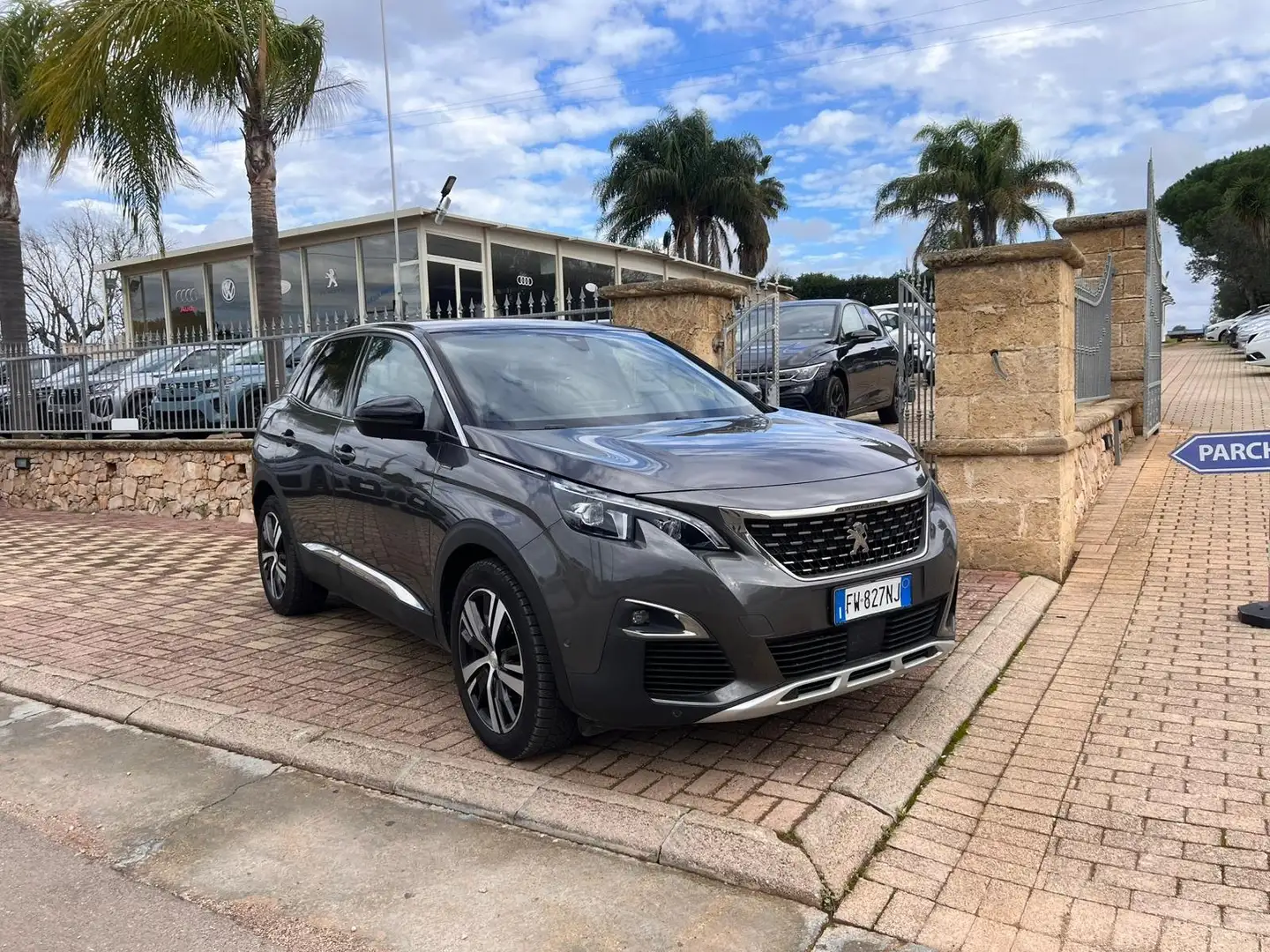 Peugeot 3008 3008 II 2016 1.5 bluehdi GT Line s Grigio - 1