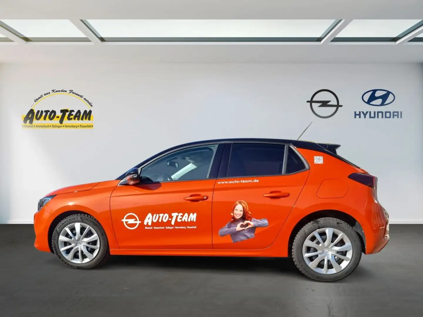 Opel Corsa 1.2 Direct Injection Turbo Start/Stop Edition (F) Arancione - 2