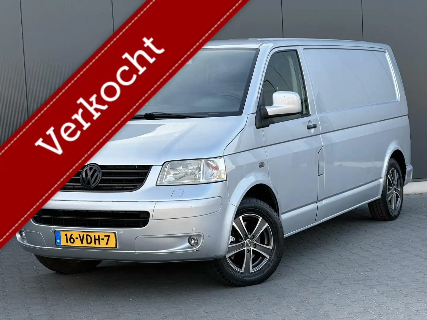 Volkswagen T5 Transporter 2.5 TDI Silver Edition Leder - Automaat - Airco - Gri - 1