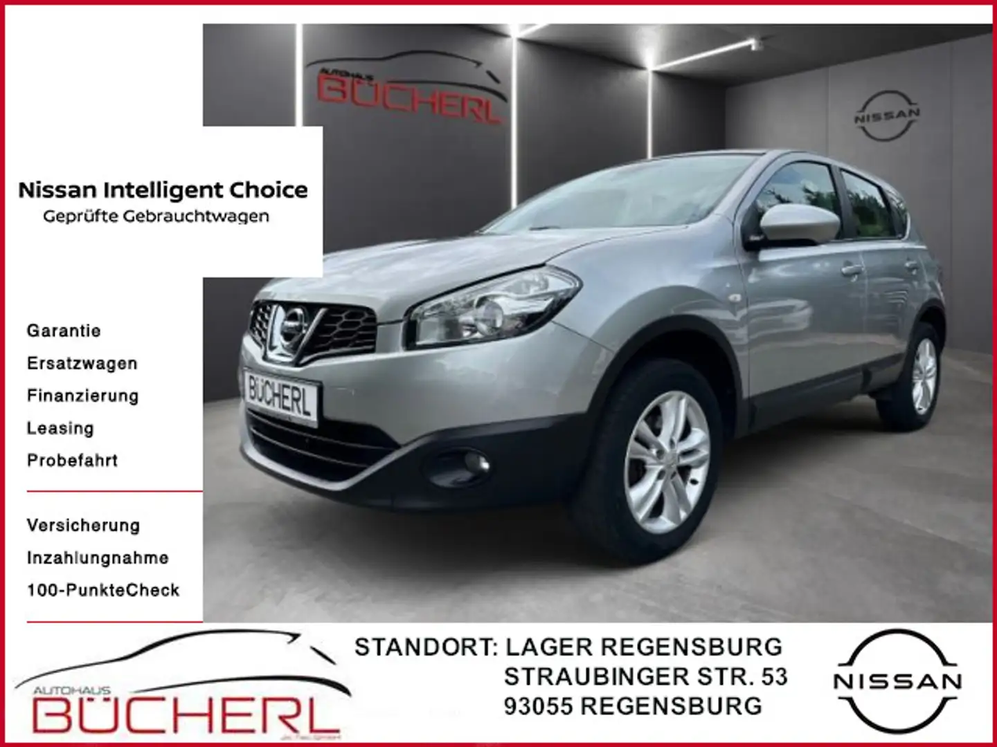 Nissan Qashqai Acenta, Bluetooth, Einparkhilfe, KLIMA Argent - 1