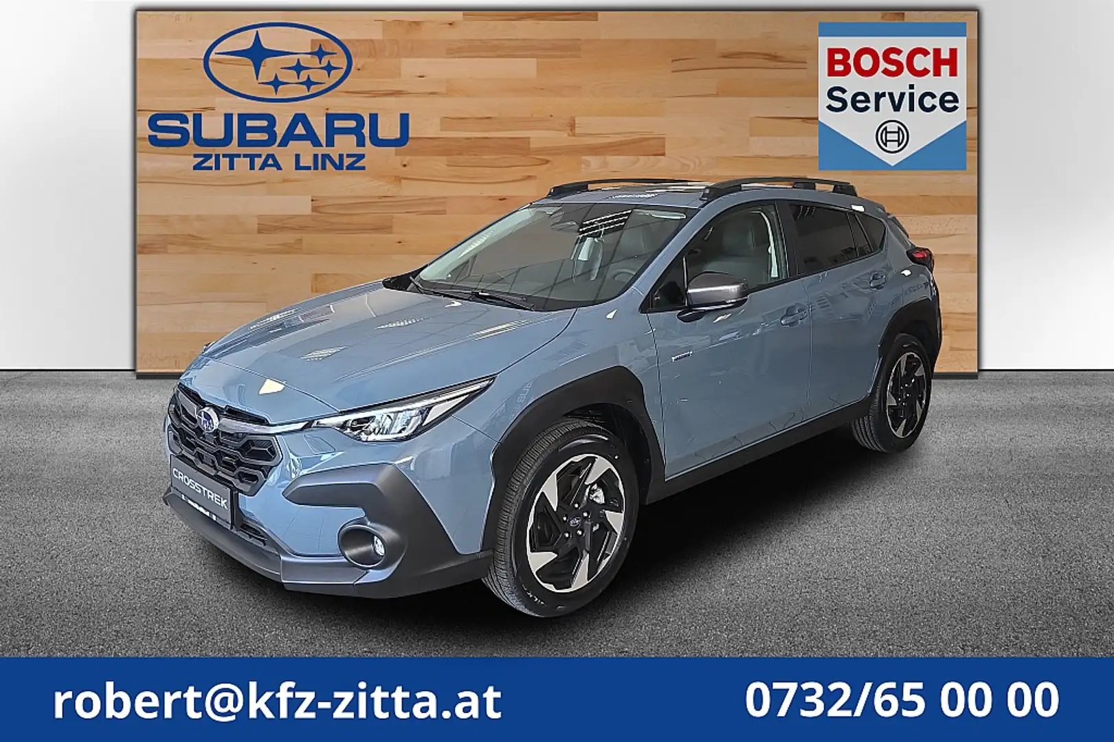 Subaru Crosstrek 2,0i e-Boxer HEV CVT Premium Allrad Aut. Blau - 1