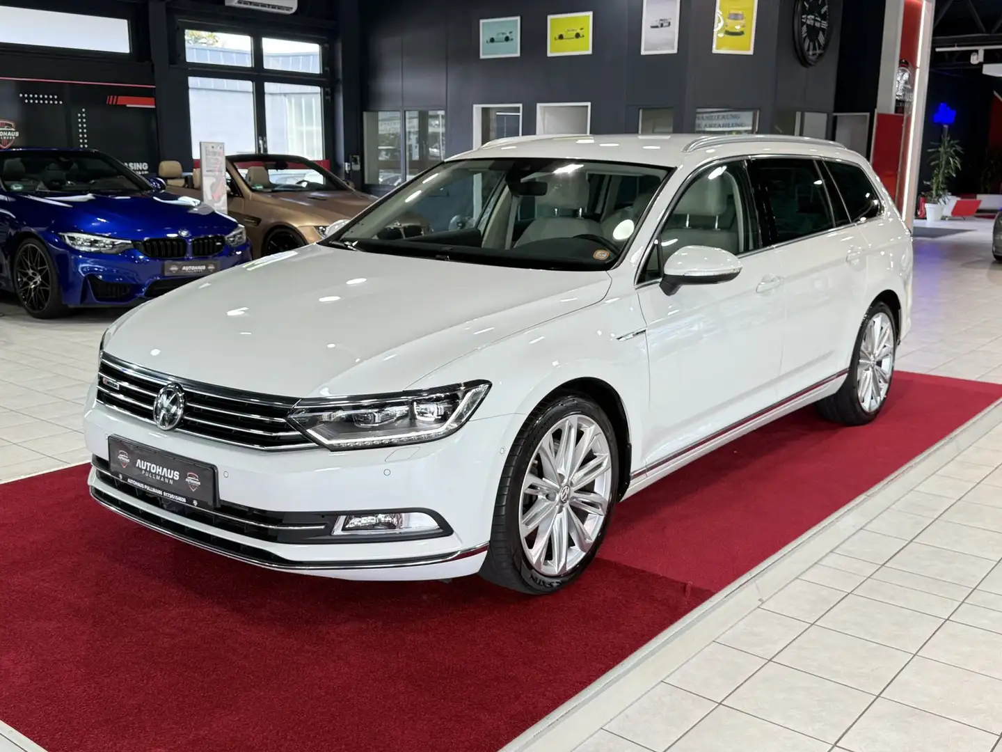 Volkswagen Passat 4Motion +HIGHLINE+MASSAGE+BUSINESS+NAPPA+ Blanco - 1