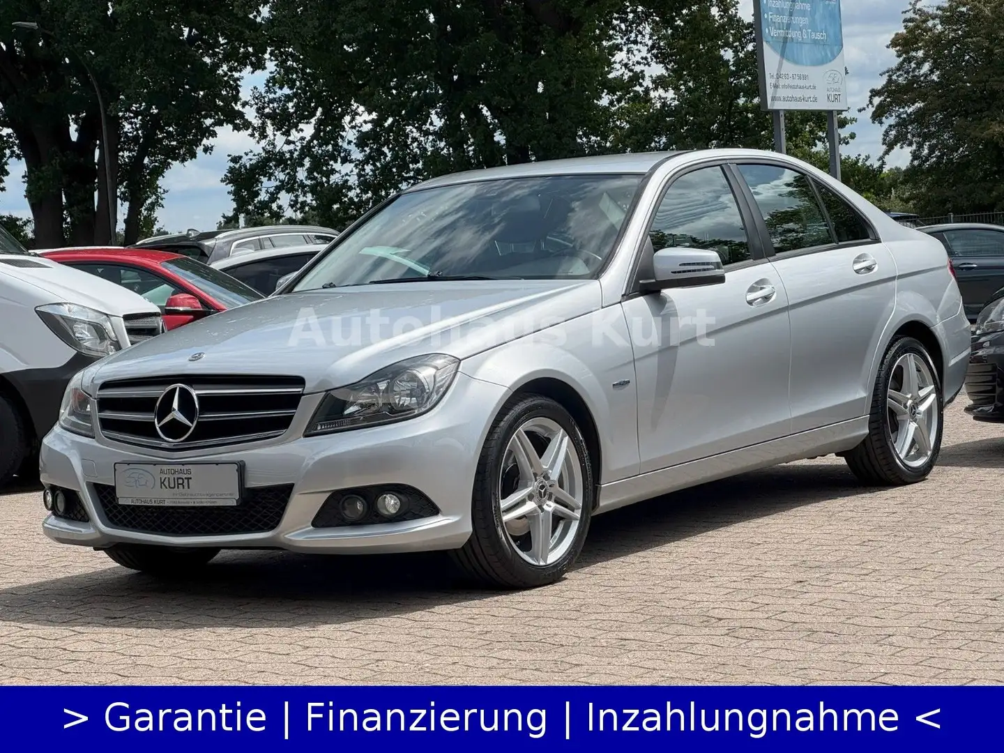 Mercedes-Benz C 180 CGI Lim. BlueEfficiency *COMAND*TÜV NEU* Argent - 1