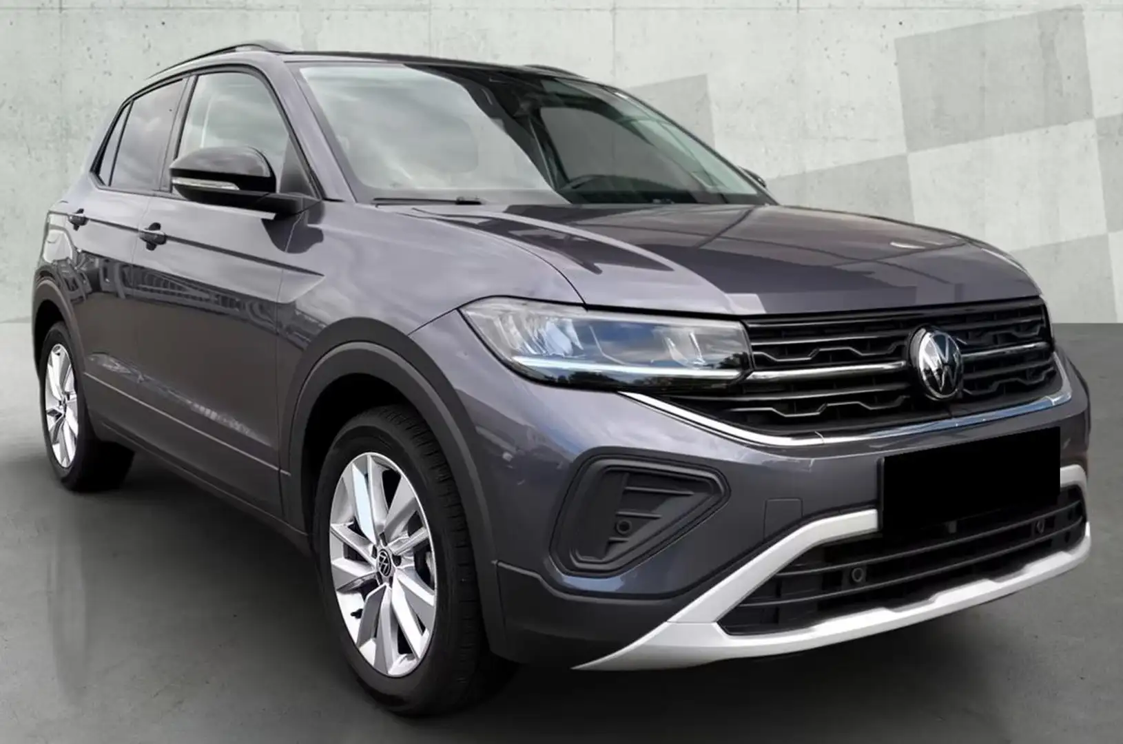Volkswagen T-Cross 1.0 TSI GOAL LED ACC 17 Gris - 2