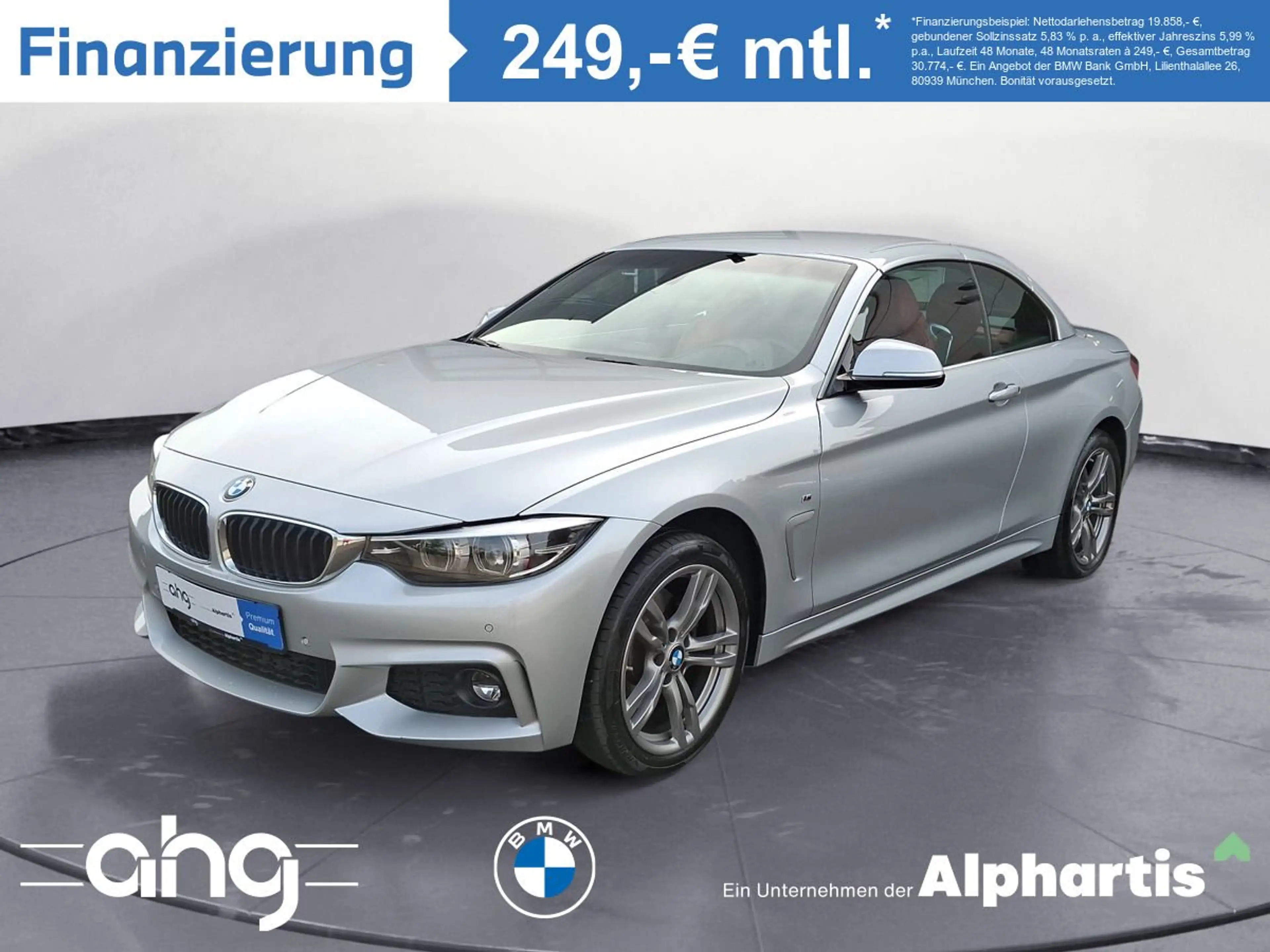 BMW 430 i xDrive Cabrio *MSport*Navi*Leder*LED*PDC*SH