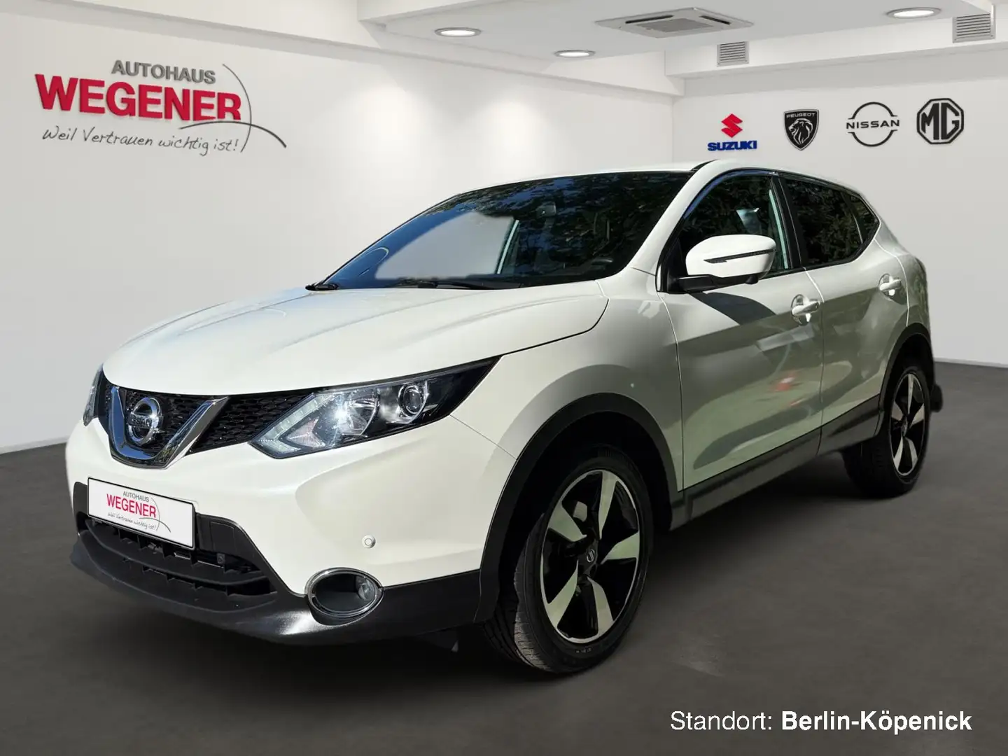 Nissan Qashqai QASHQAI N-CONNECTA AT *Kamera* *Navi* *Shz* Blanc - 1