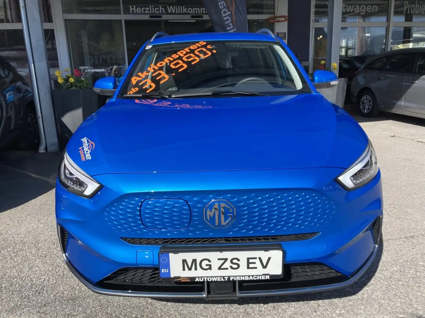 MG ZS MCE ZS Comfort 72kWh Blau - 2