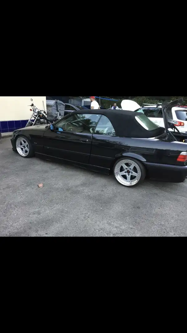 BMW 328 328i Cabrio c/clima auto Nero - 2