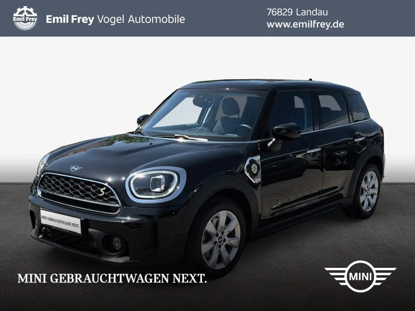 MINI Cooper SE Countryman All4 Aut. Classic Trim *LED*N Negro - 1