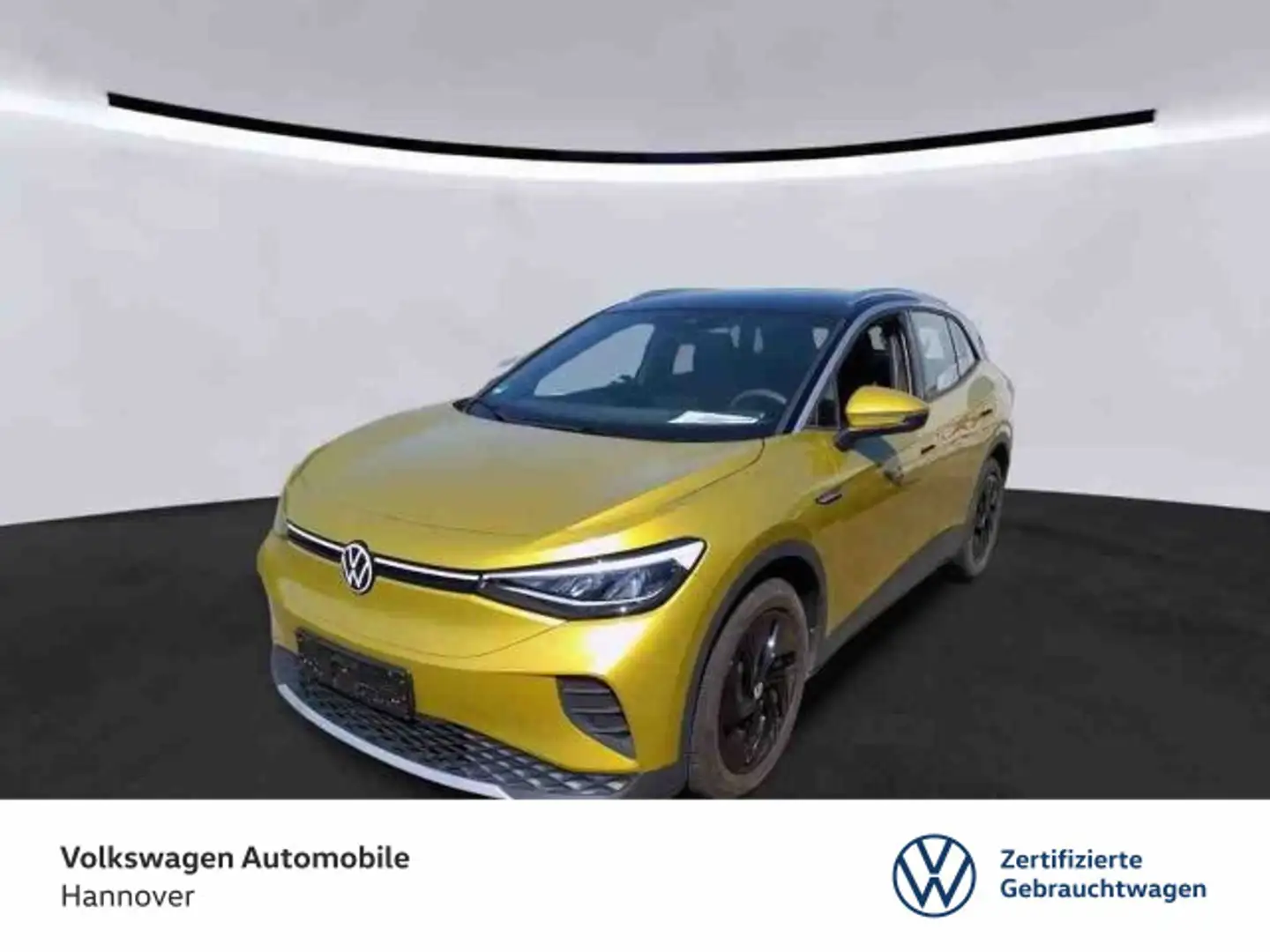 Volkswagen ID.4 Pro Performance Navi LED AHK PDC Jaune - 1