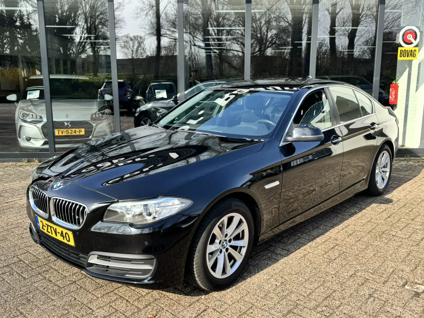 BMW 518 5-serie 518d Executive*Navi*ECC*Xenon*EXPORT/EX.BP Negro - 2