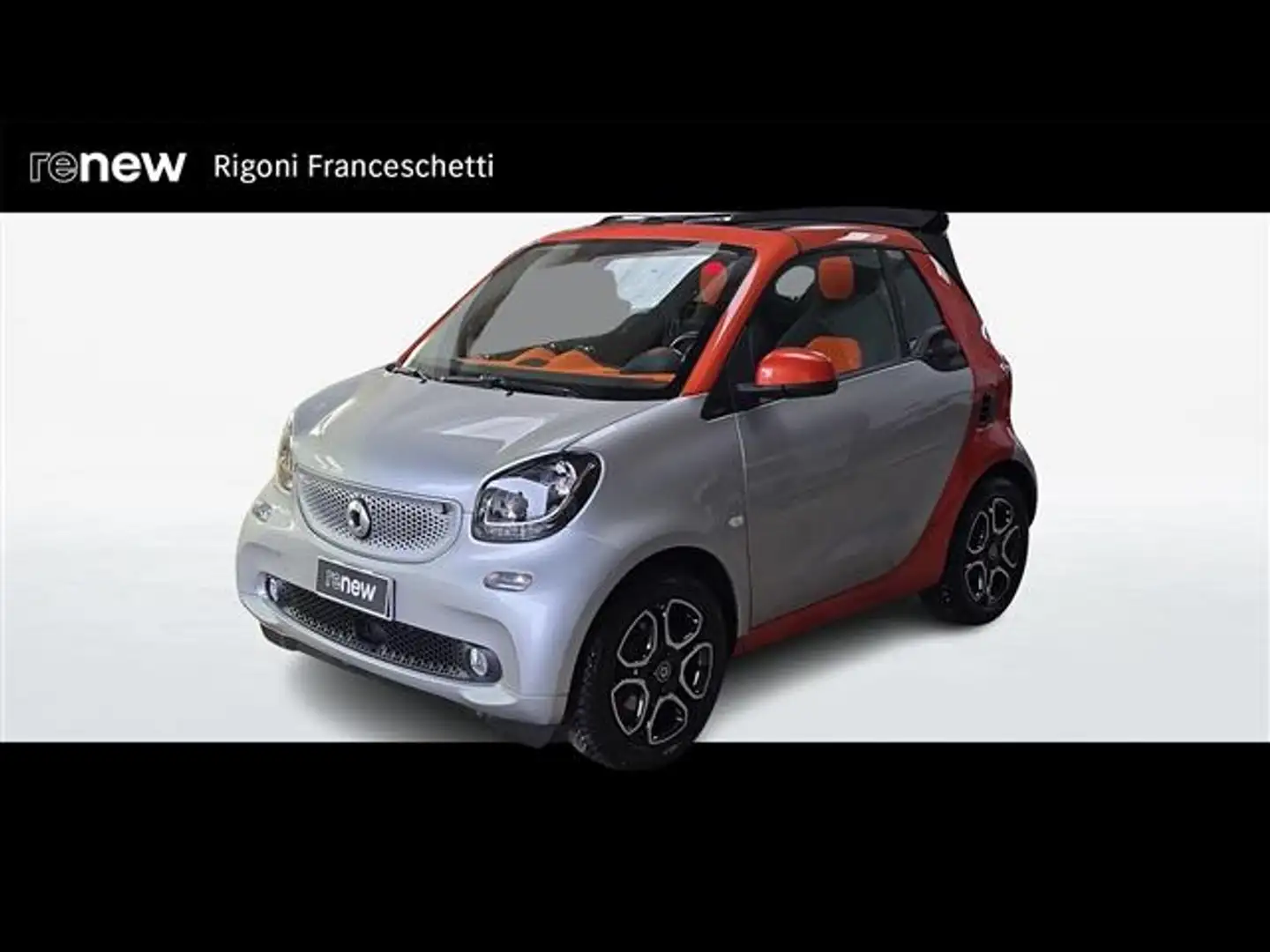 smart forTwo cabrio 1.0 71cv Passion twinamic my18 Grigio - 1