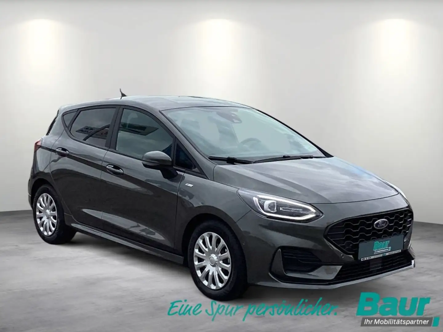 Ford Fiesta 1.0 EcoBoost Hybrid ST-LINE X LED Winter Grau - 2