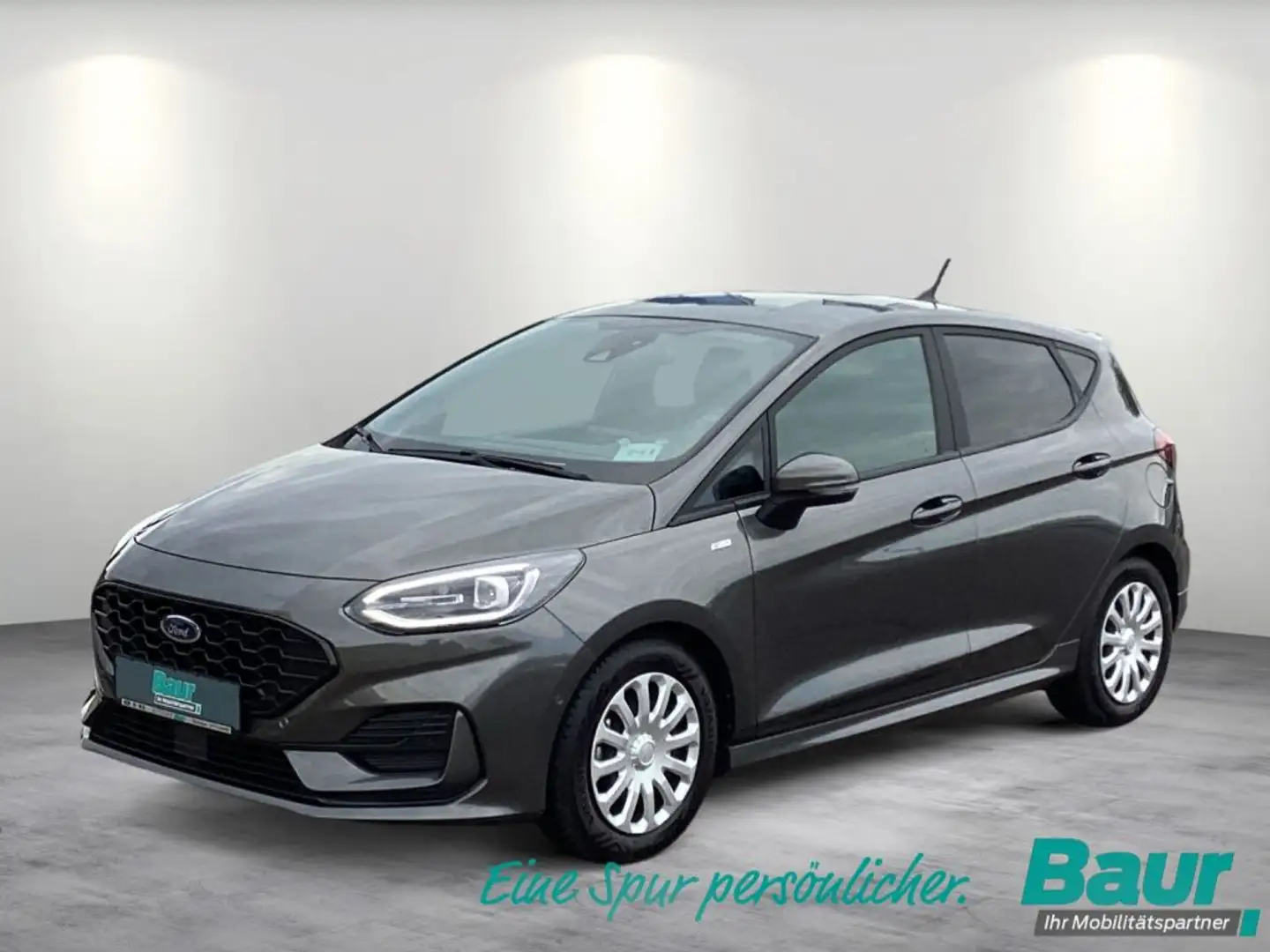 Ford Fiesta 1.0 EcoBoost Hybrid ST-LINE X LED Winter Grau - 1