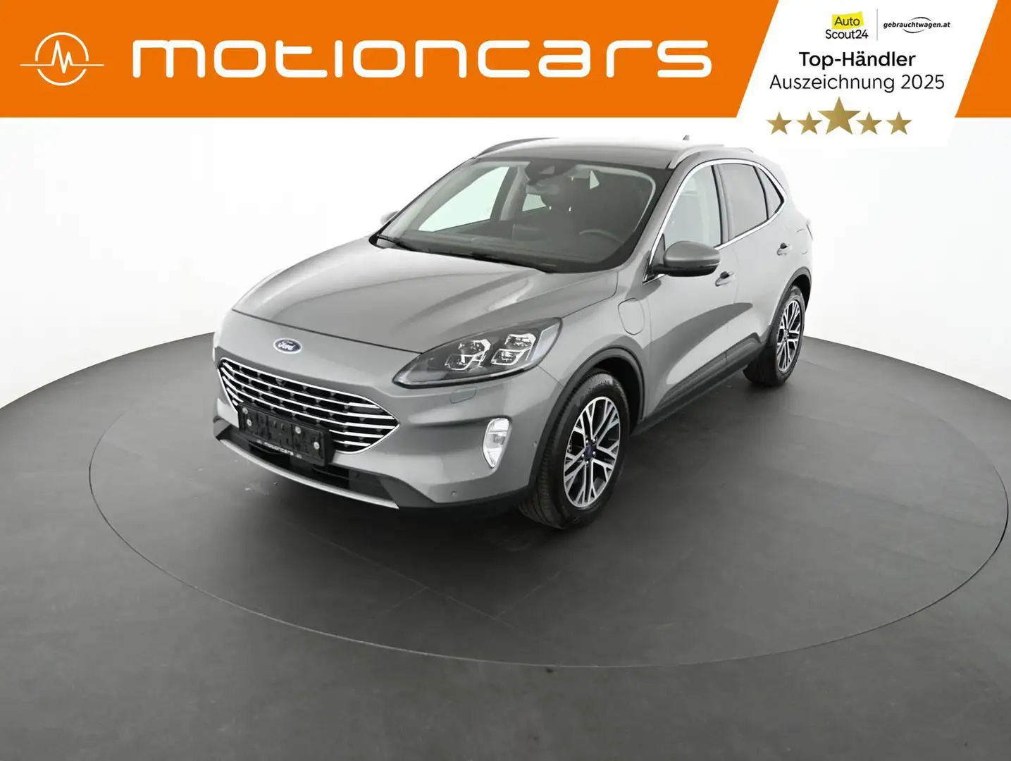 Ford Kuga 5 Duratec Plug-in-Hybrid PHEv Titanium X Pickerl Silber - 1